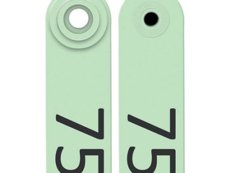 Allflex Global Sheep & Goat Numbered Tags 51-75 Green 1 Count by Allflex Discount