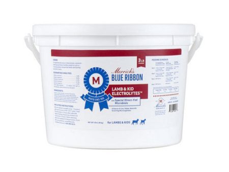 Blue Ribbon Lamb & Kid Electrolytes 3 Lbs by Merricks Online Sale