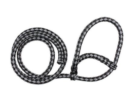 Poly Sheep Soft Braid Halter Black Gray (Chrome) 1 Count by Sullivan Supply, Inc. Online Sale