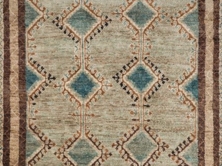 Loloi Nomad NM-03 Aqua   Beige Area Rug Online now