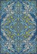 Loloi Mayfield MF-16 Blue   Lime Area Rug Online Sale