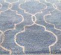 Bashian Greenwich R129-HG266 Denim Area Rug Hot on Sale