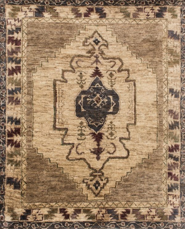 Loloi Nomad NM-02 Mocha   Beige Area Rug Supply