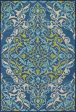 Loloi Mayfield MF-16 Blue   Lime Area Rug Online Sale