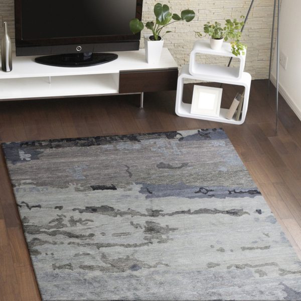 Bashian Cascade K153-HSV1 Blue Area Rug Online Sale