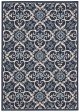 Nourison Caribbean CRB02 Navy Area Rug Fashion