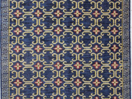 Bashian Artifact A154-AR106 Navy Area Rug Fashion