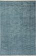 Bashian Artifact A154-AR105 Teal Area Rug For Sale