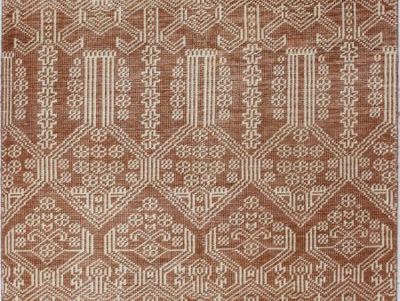 Bashian Artifact A154-AR108 Rust Area Rug For Cheap