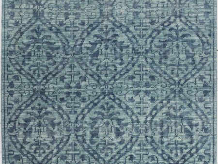 Bashian Artifact A154-AR107 Teal Area Rug For Cheap