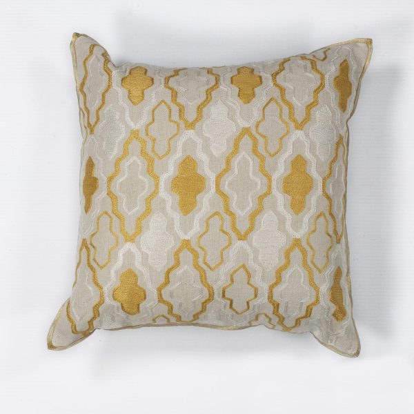 KAS Pillow L132 Ivory Yellow Groove Sale