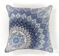 KAS Pillow L112 Blue Starburst Fashion