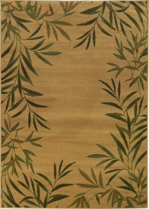 Tommy Bahama Villa 5584C Tan Area Rug For Sale