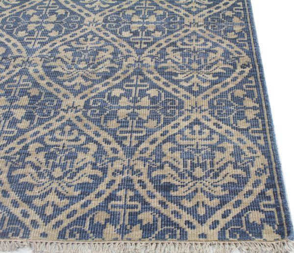 Bashian Artifact A154-AR107 Azure Area Rug For Discount