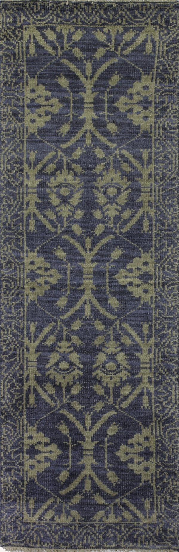 Bashian Artifact A154-AR103 Azure Area Rug For Discount