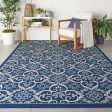 Nourison Caribbean CRB02 Navy Area Rug Fashion