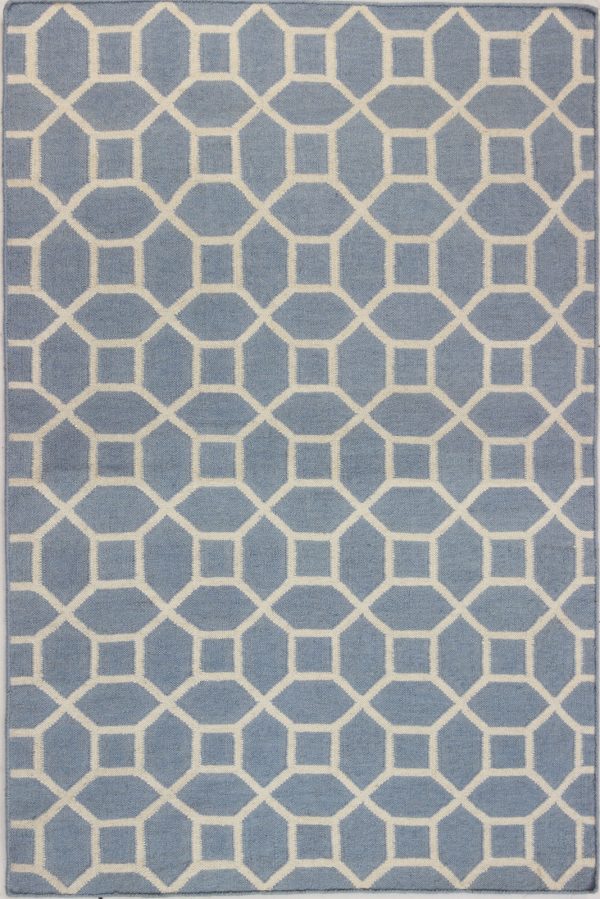 Bashian Hampton D105-FW19 Light Blue Area Rug Online Hot Sale