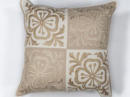 KAS Pillow L131 Beige Damask Online Hot Sale