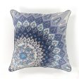 KAS Pillow L112 Blue Starburst Fashion