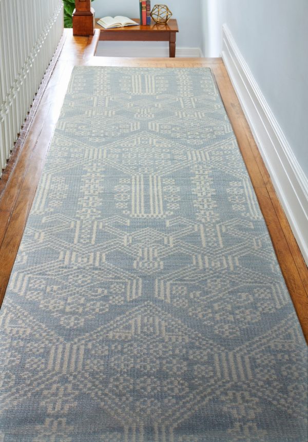 Bashian Artifact A154-AR108 Light Blue Area Rug Supply