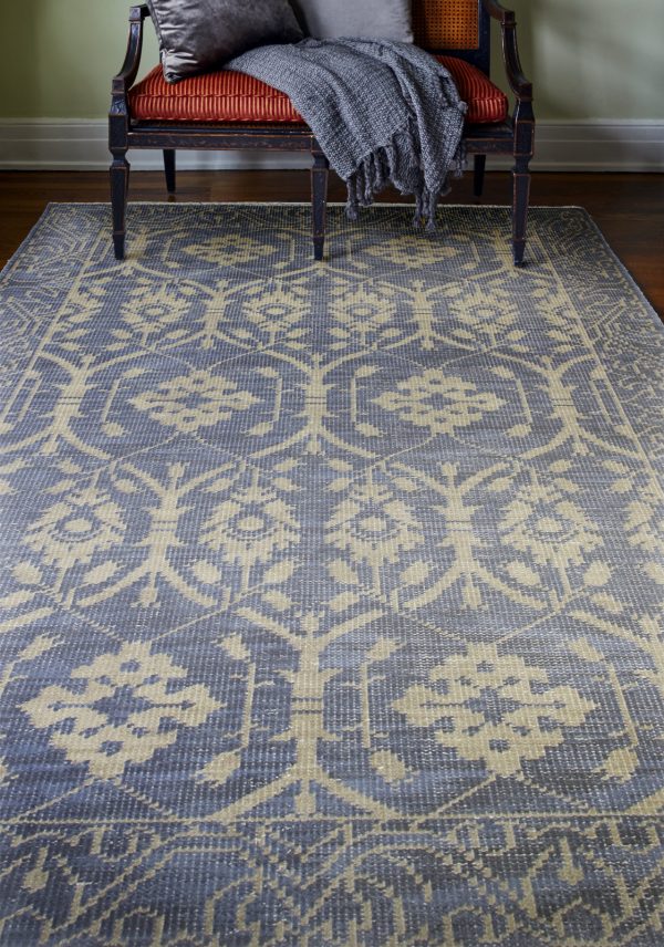 Bashian Artifact A154-AR103 Azure Area Rug For Discount