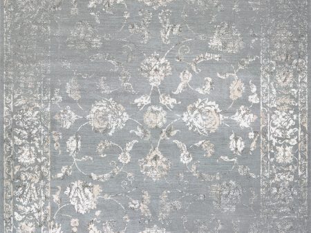 Couristan Provincia Botanic Applique Grey Cream Area Rug Supply