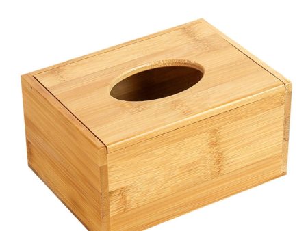 Rectangular Bamboo Tissue Box Medium For Discount