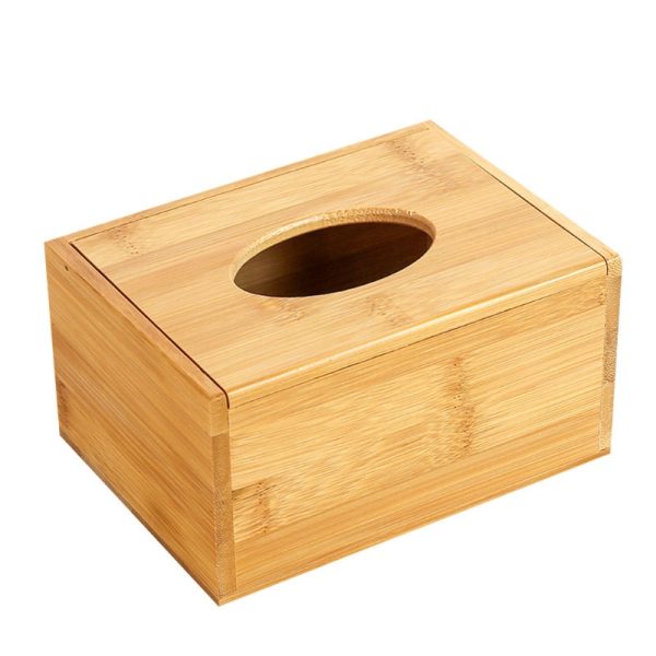 Rectangular Bamboo Tissue Box Medium For Discount