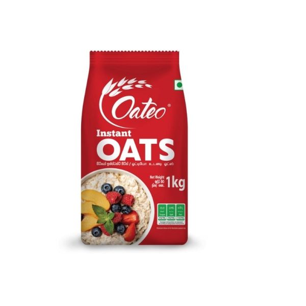 Oateo INSTANT OATS 1kg Pouch Cheap