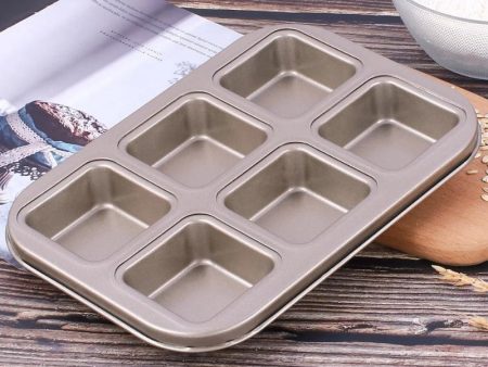 Brownie Baking Tray 6 Cups Cheap