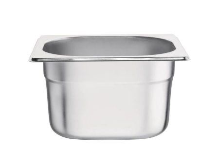 Stainless Steel 1 6 GN Pan 100 mm Deep Sale