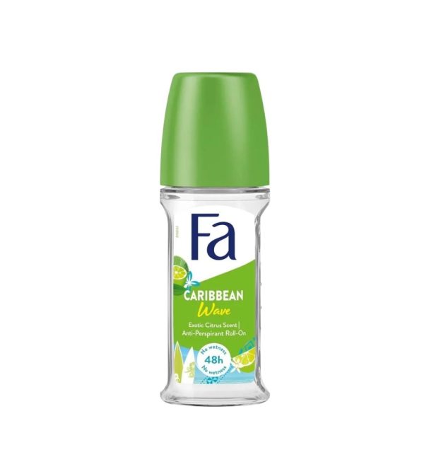 Fa Caribbean Wave Deodorant 50ml Hot on Sale