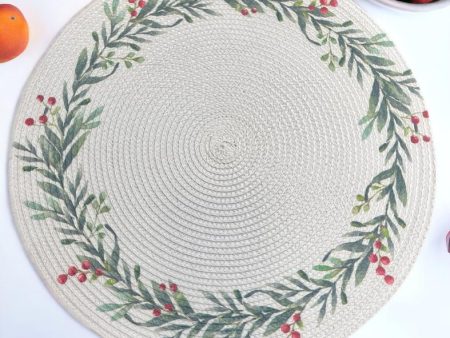 Cheery Blossom Woven Placemat 6PCS For Cheap