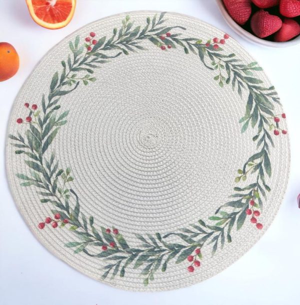 Cheery Blossom Woven Placemat 6PCS For Cheap