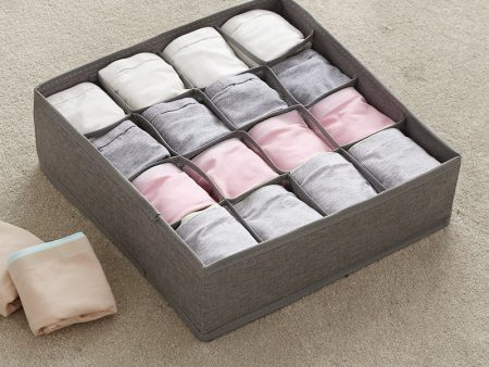 Drawer Underwear Organizer Divider 16 Grids Supply