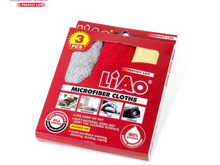 LiAo 4PCS Microfiber Cloths Online now