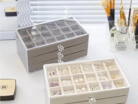 Luxurious Three Drawer Jewelry Organizer Cheap