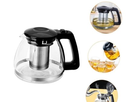 Glass Coffee & Teapot 1000ml Online