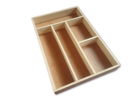 Wooden Cutlery Tray 6 Grids Online Sale