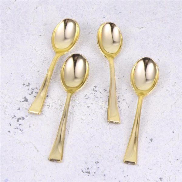 Gold Tea Spoon 6 PCs Supply