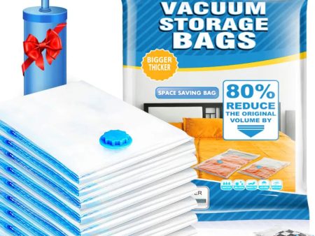 5 PCS Vacuum Bags with Pump Online Sale