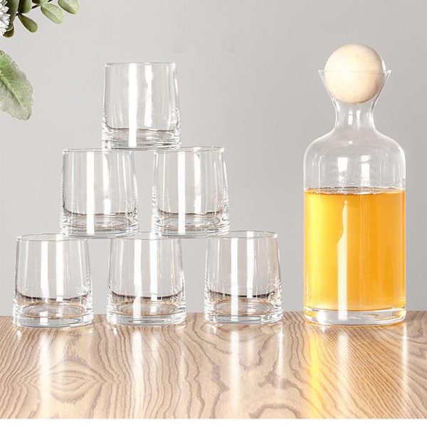 Nordic Style Glasses with Decanter 7PCS Sale