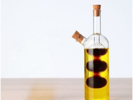 2-in-1 Glass Oil and Vinegar Bottle Discount