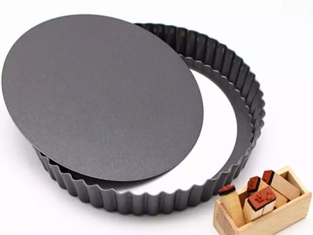 Non Stick Loose Bottom Pie Tray 32cm Online Hot Sale