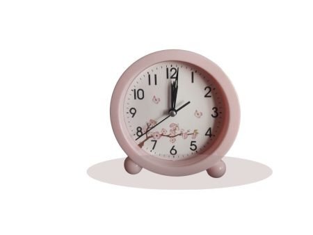 Pink Desktop Alarm Clock Online Hot Sale