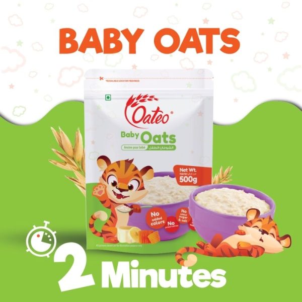 Oateo BABY OATS 500g Pouch Supply